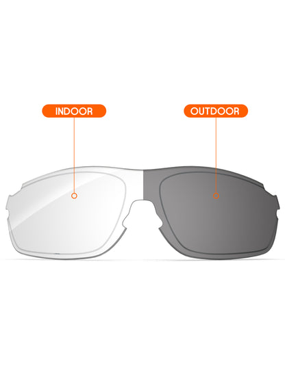 Adapt Gray Photochromic-Non-Polarized