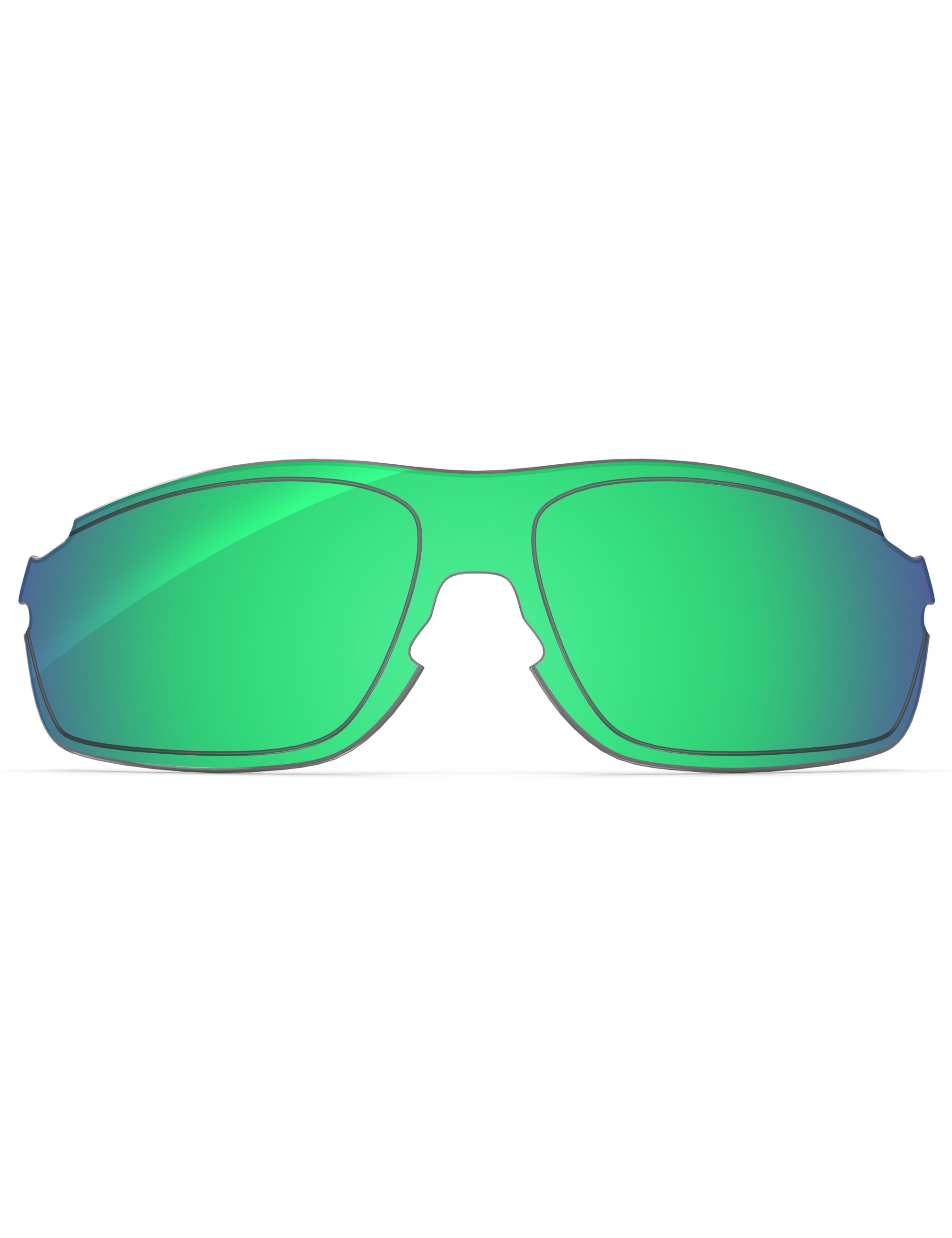 Emerald Green FlashMirror™-Non-Polarized