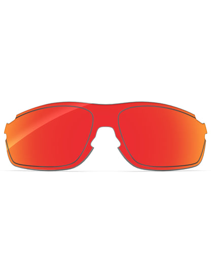Fire Red FlashMirror™-Non-Polarized