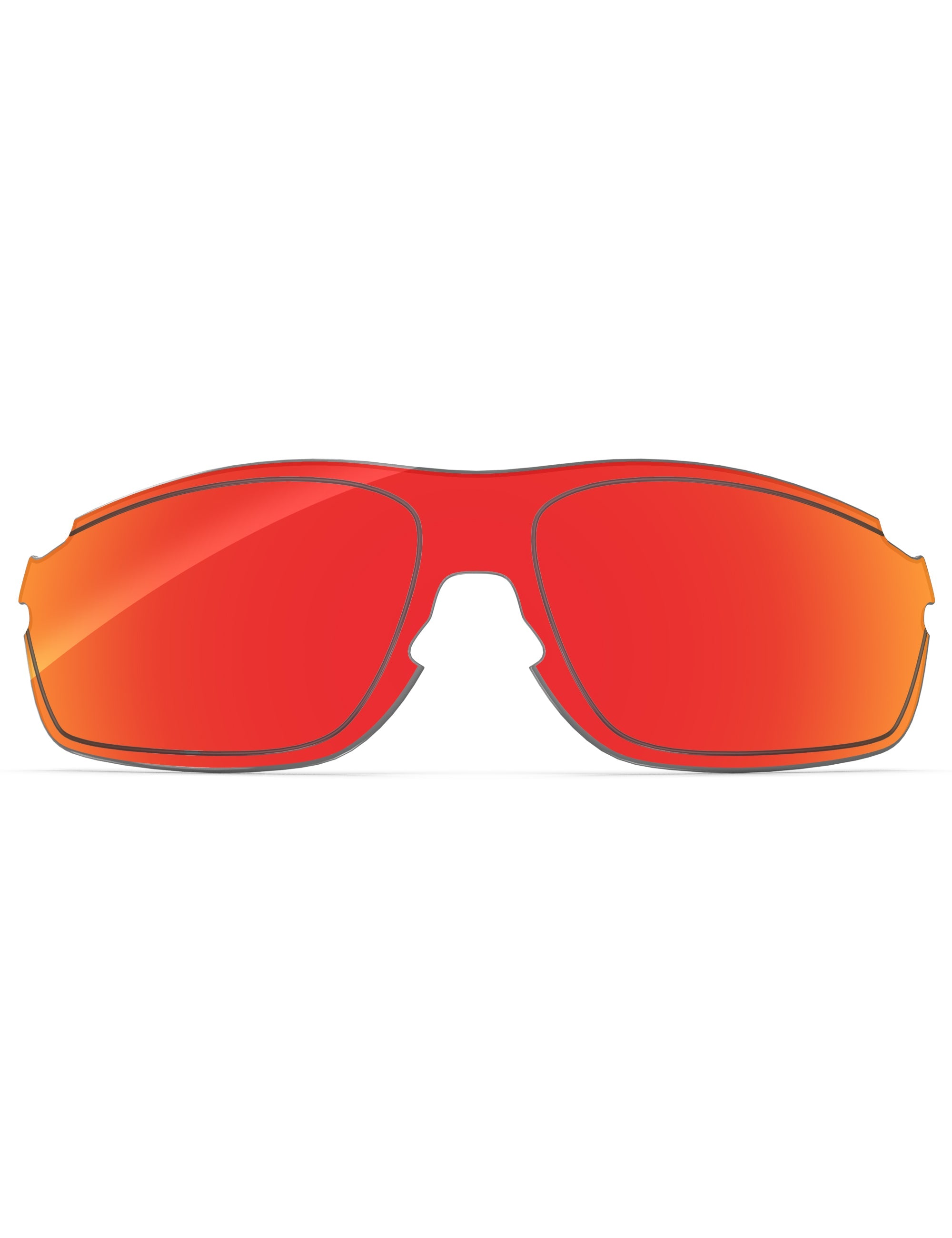 Fire Red FlashMirror™-Non-Polarized