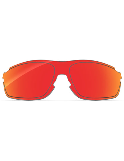 Fire Red FlashMirror™-Non-Polarized