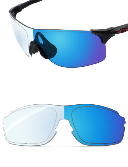 Sky Blue FlashMirror™ Photochromic-Non-Polarized