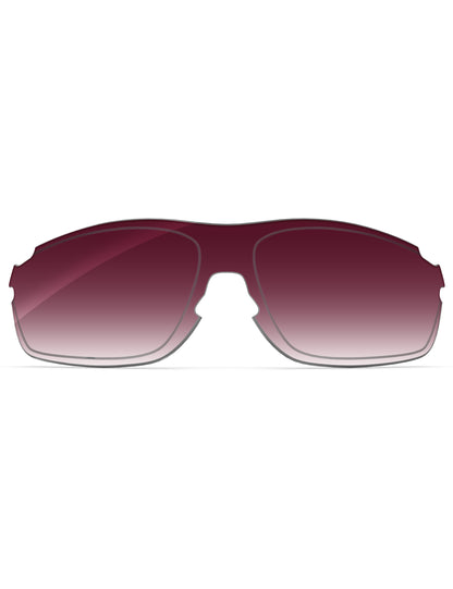 Wine Red Gradient-Non-Polarized