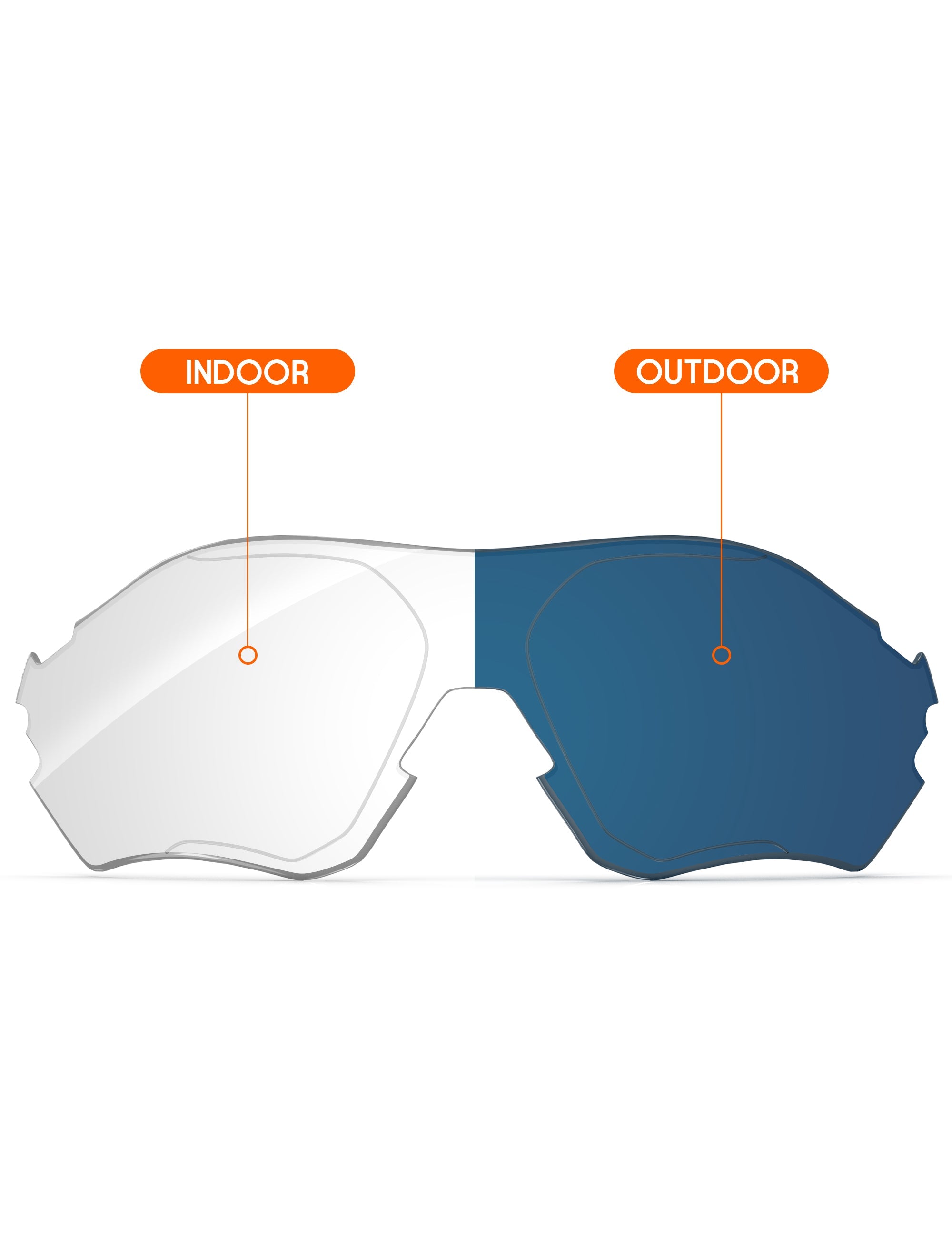 Adapt Blue Photochromic-Non-Polarized