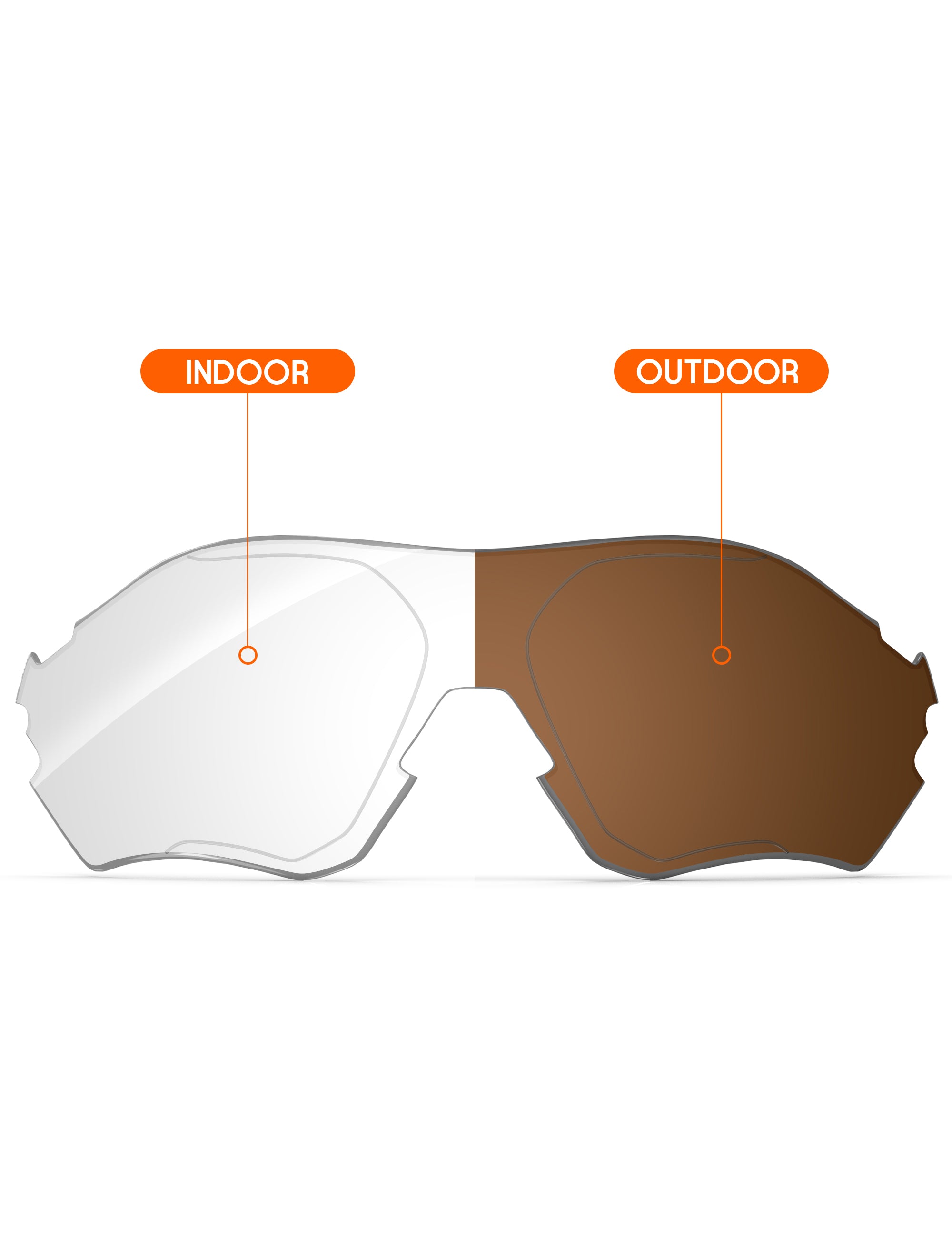 Adapt Brown Photochromic-Non-Polarized