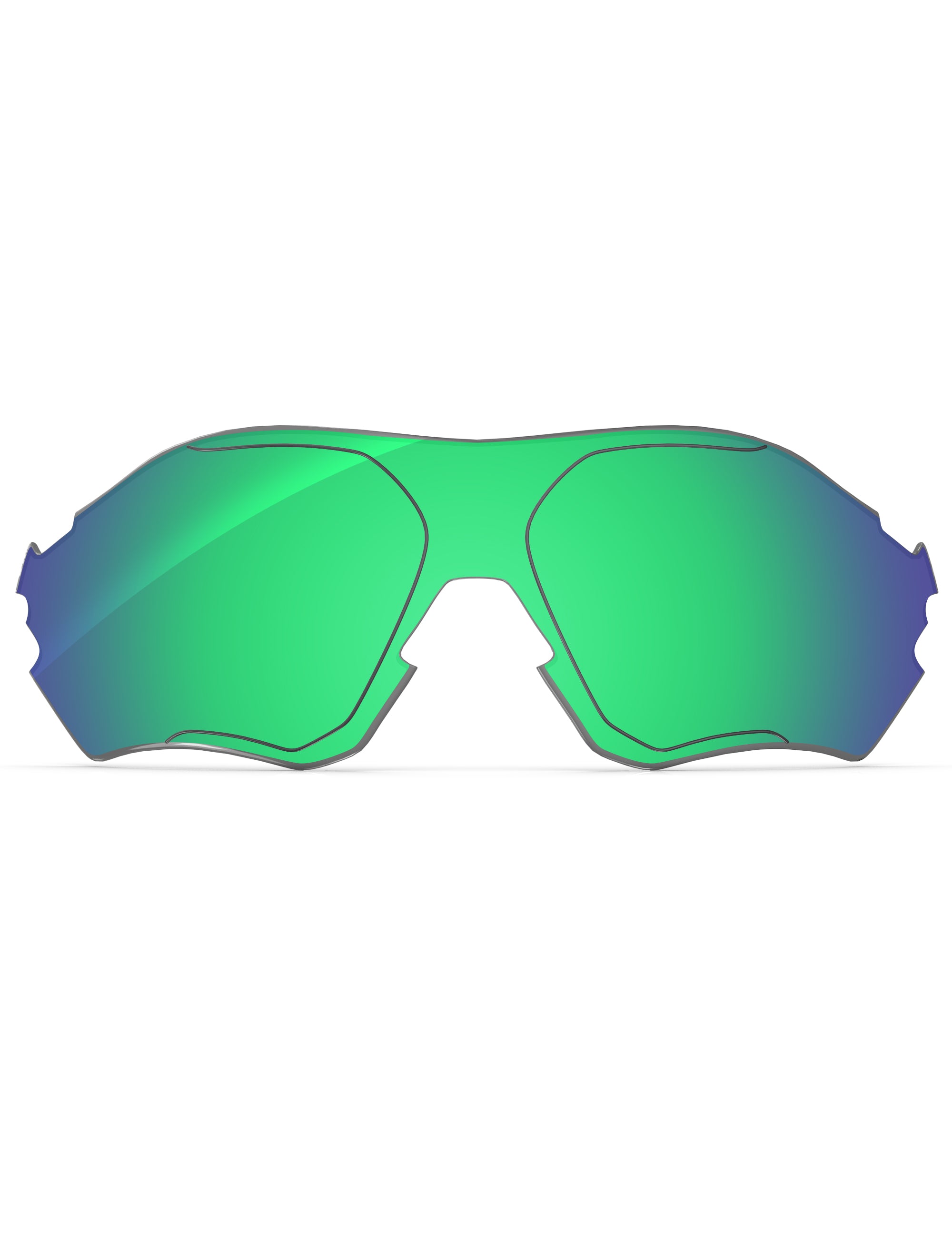 Emerald Green FlashMirror™-Non-Polarized