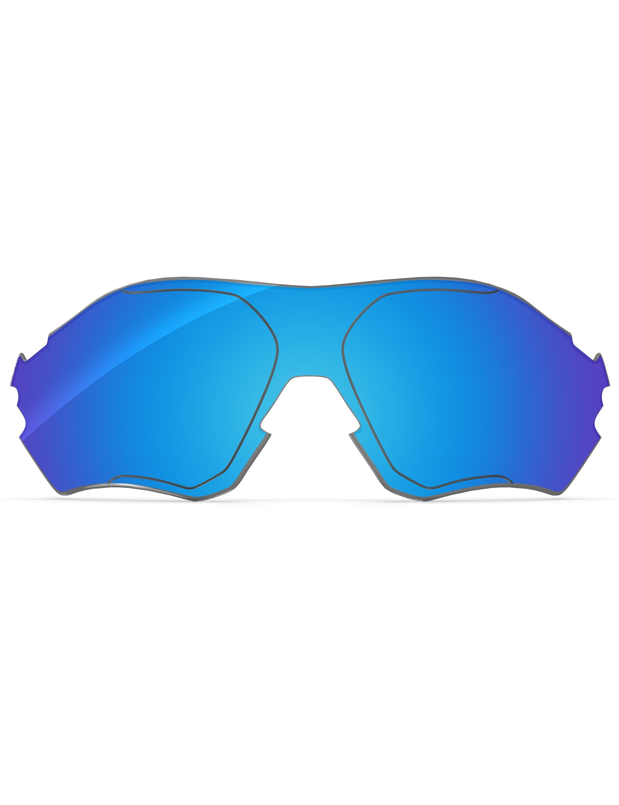 Sky Blue FlashMirror™-Non-Polarized