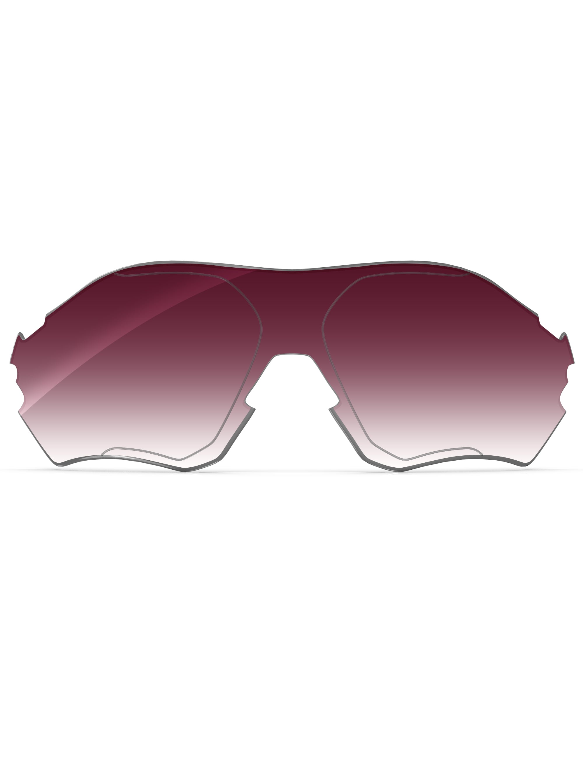 Wine Red Gradient-Non-Polarized