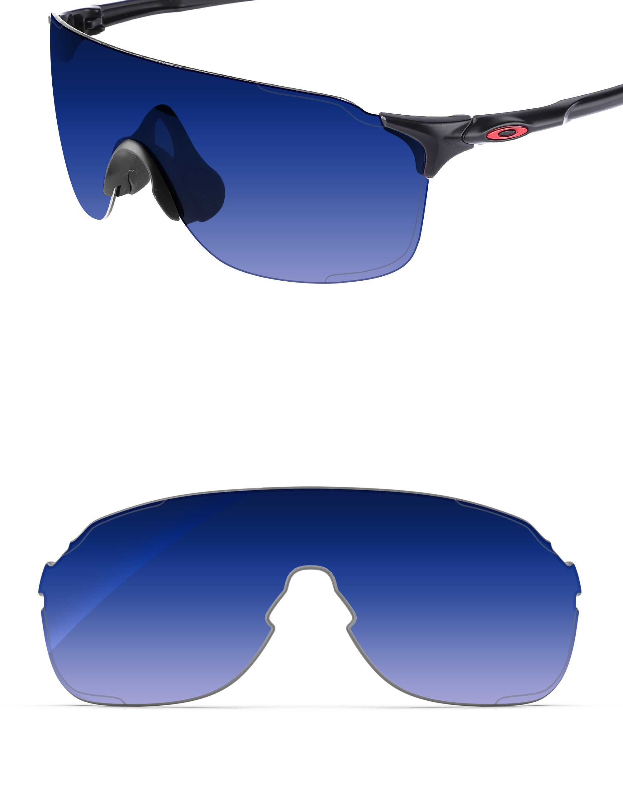 Aqua Blue Gradient-Non-Polarized