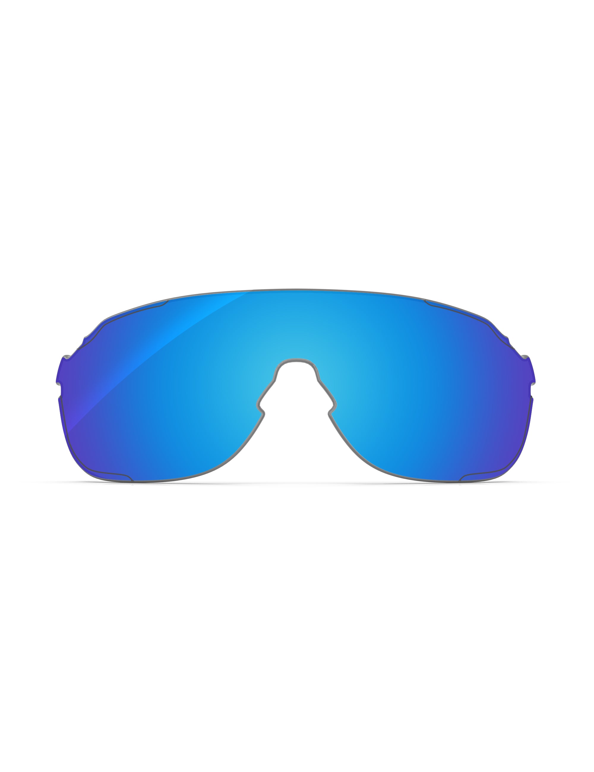Sky Blue FlashMirror™-Non-Polarized