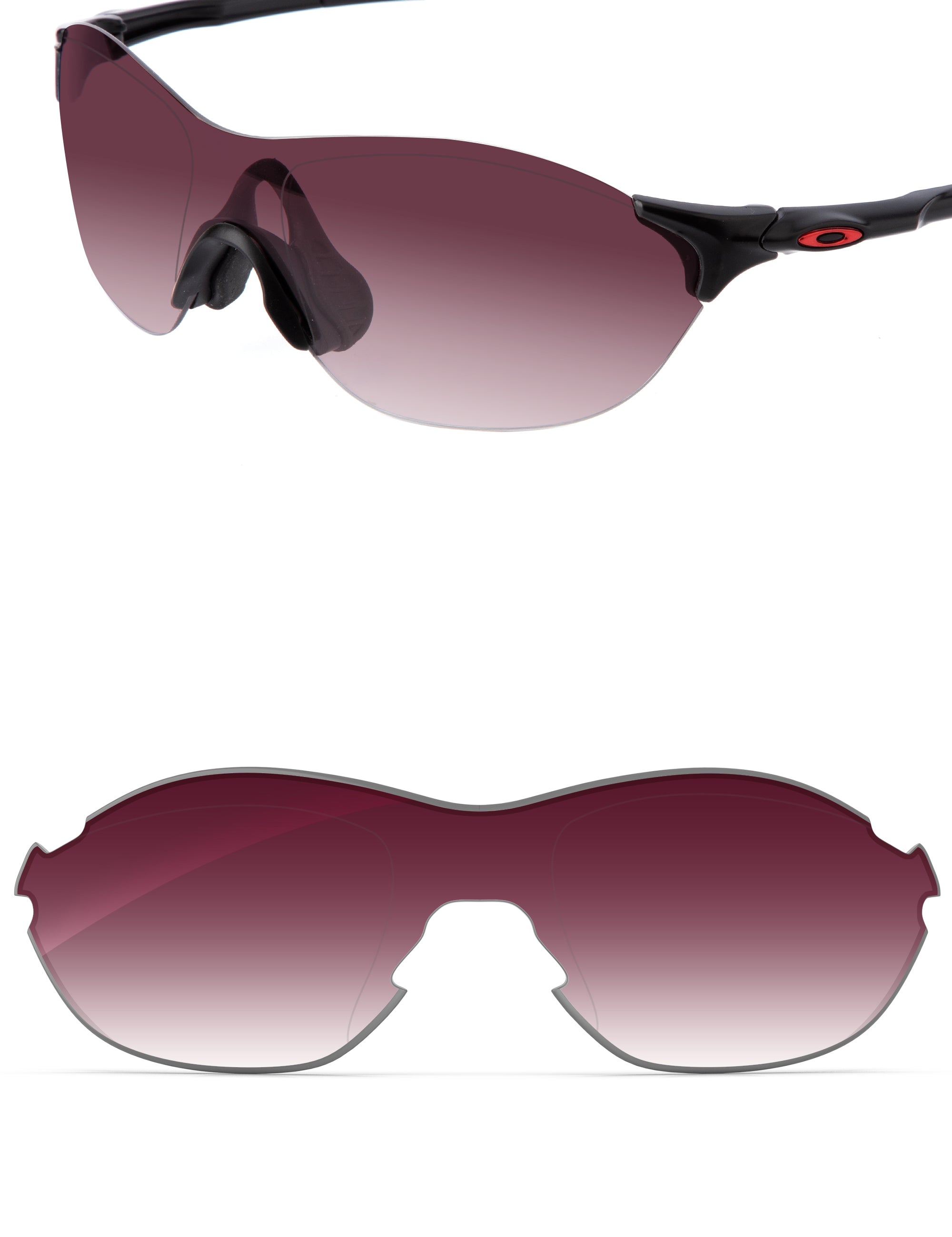 Wine Red Gradient-Non-Polarized