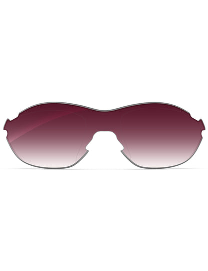 Wine Red Gradient-Non-Polarized