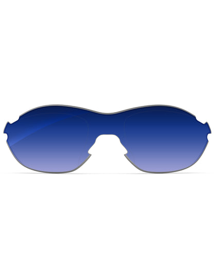 Aqua Blue Gradient-Non-Polarized