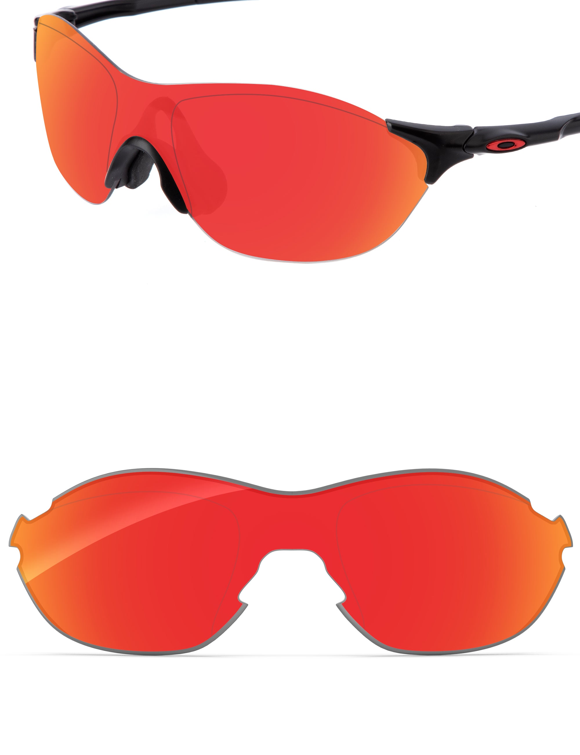 Fire Red FlashMirror™-Non-Polarized