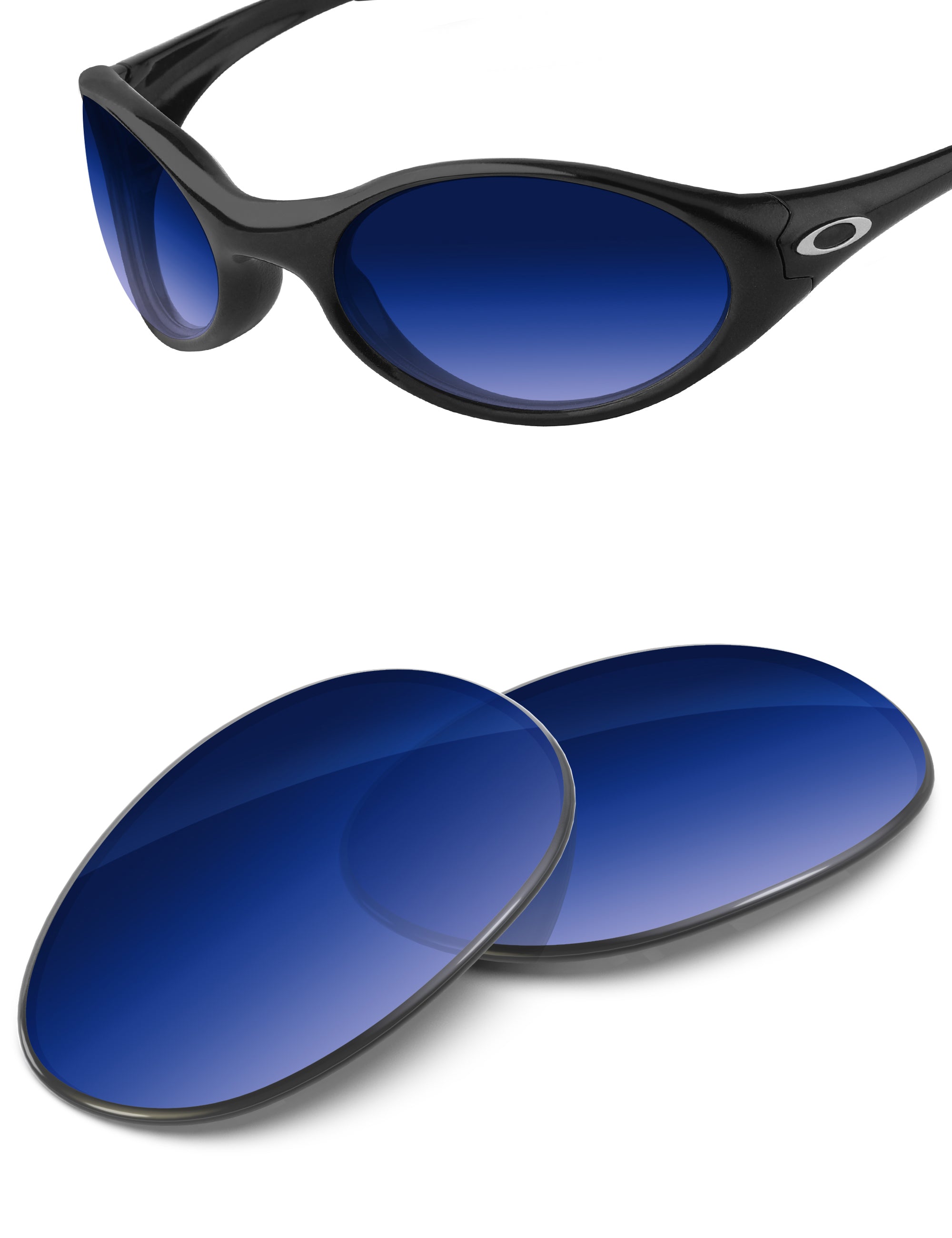 Aqua Blue Gradient-Non-Polarized