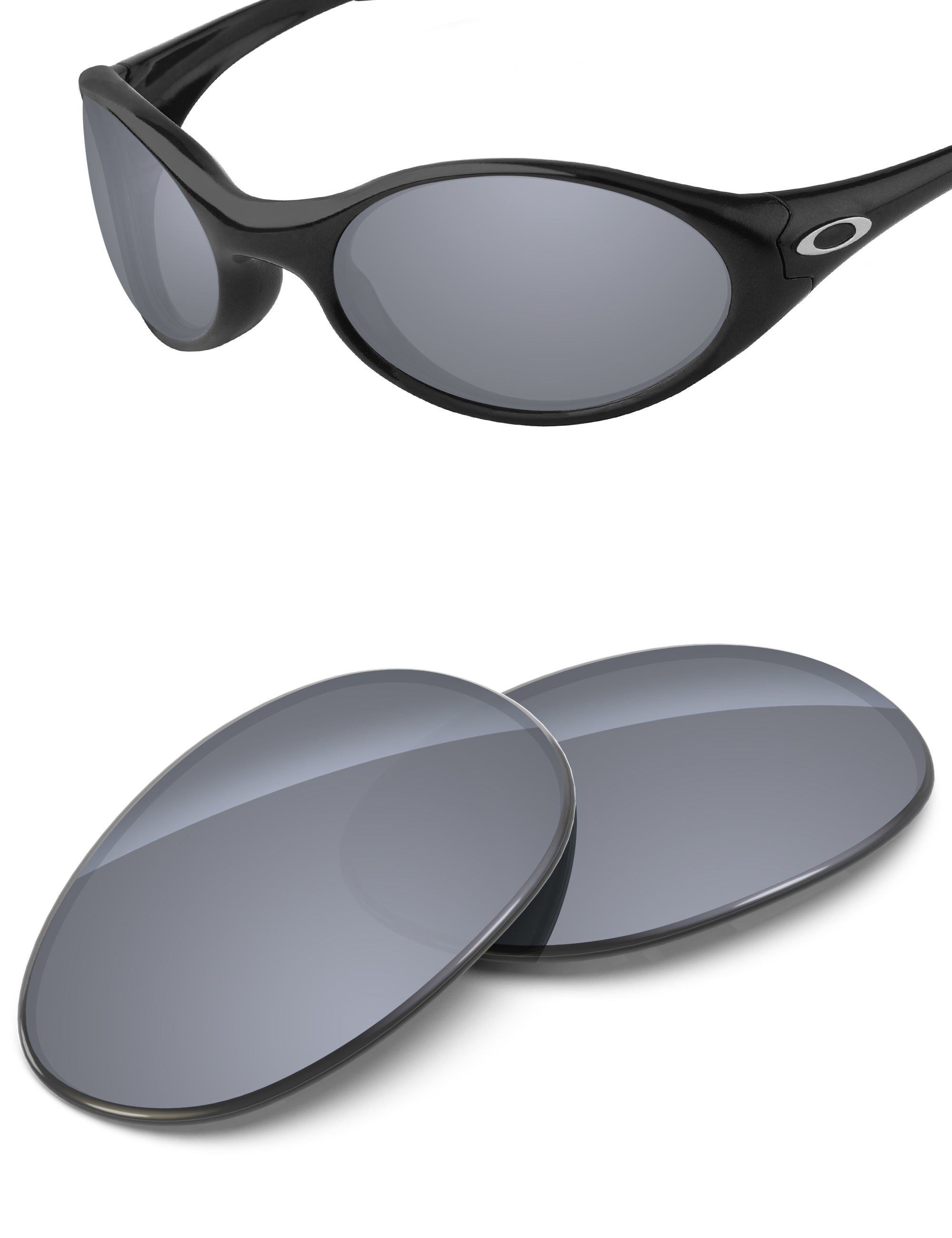 Silver Metallic FlashMirror™-Non-Polarized