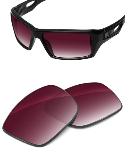 Wine Red Gradient-Non-Polarized