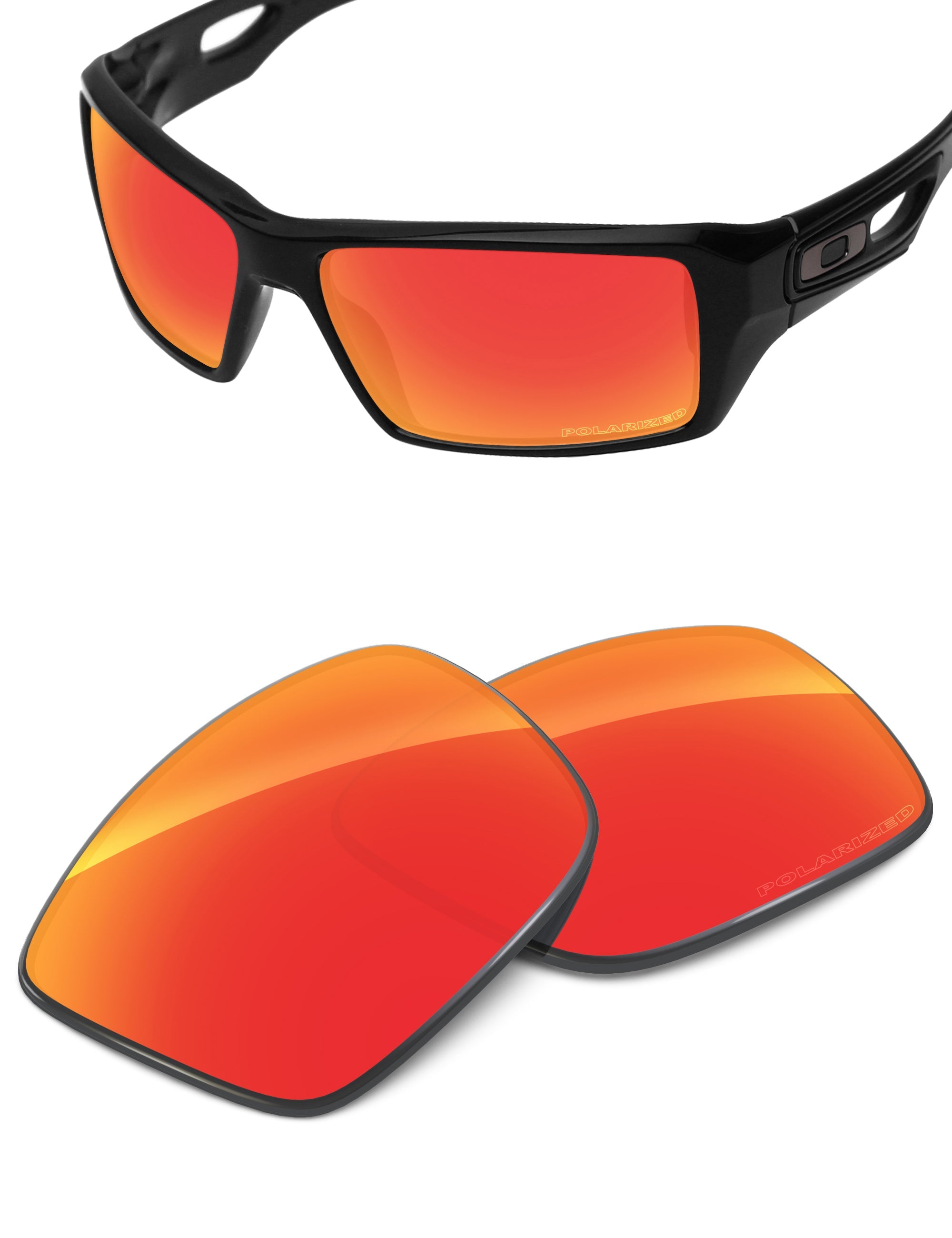 Fire Red FlashMirror™-Polarized
