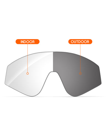 Adapt Gray Photochromic Blue Light Blocking-Non-Polarized