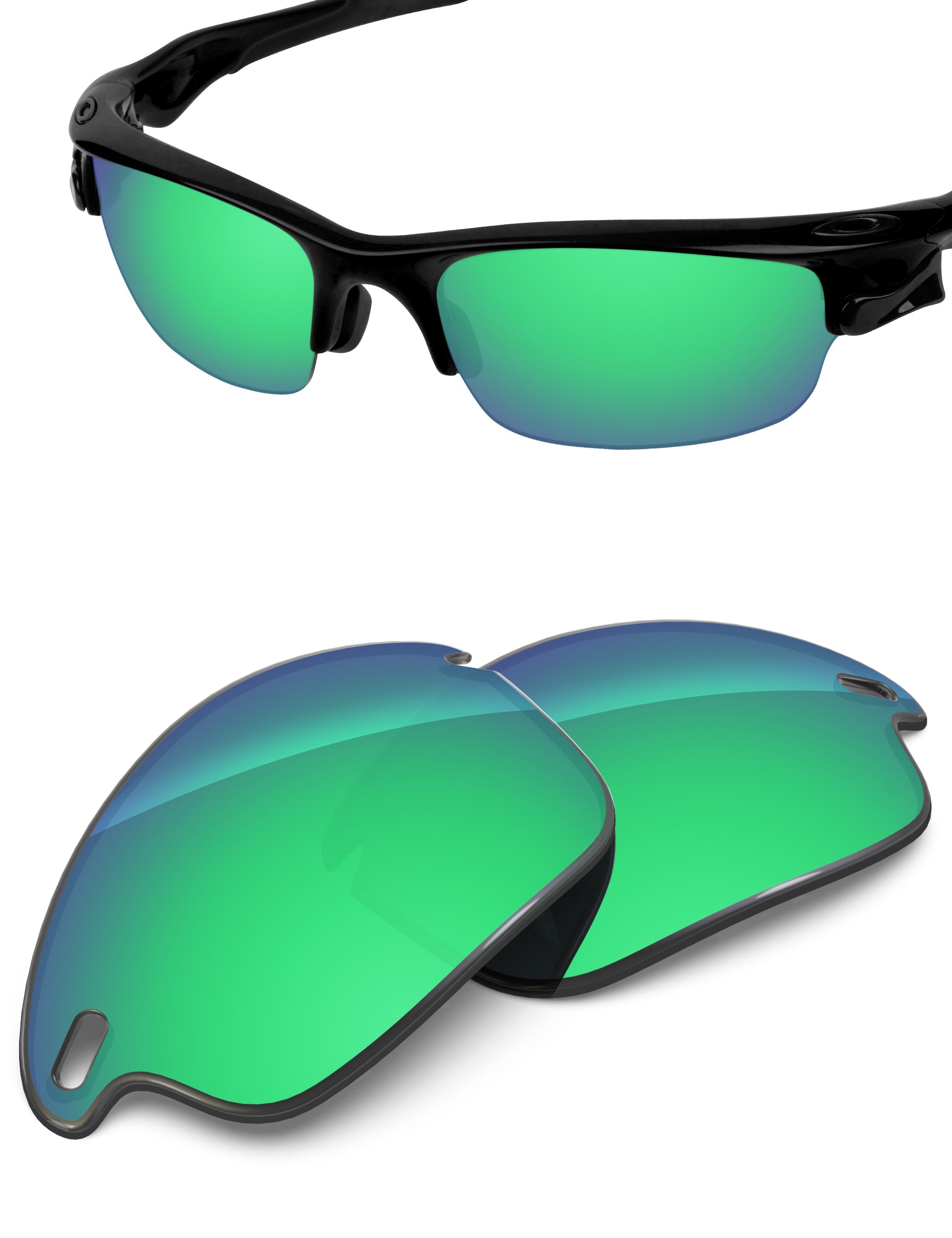 Emerald Green FlashMirror™-Non-Polarized