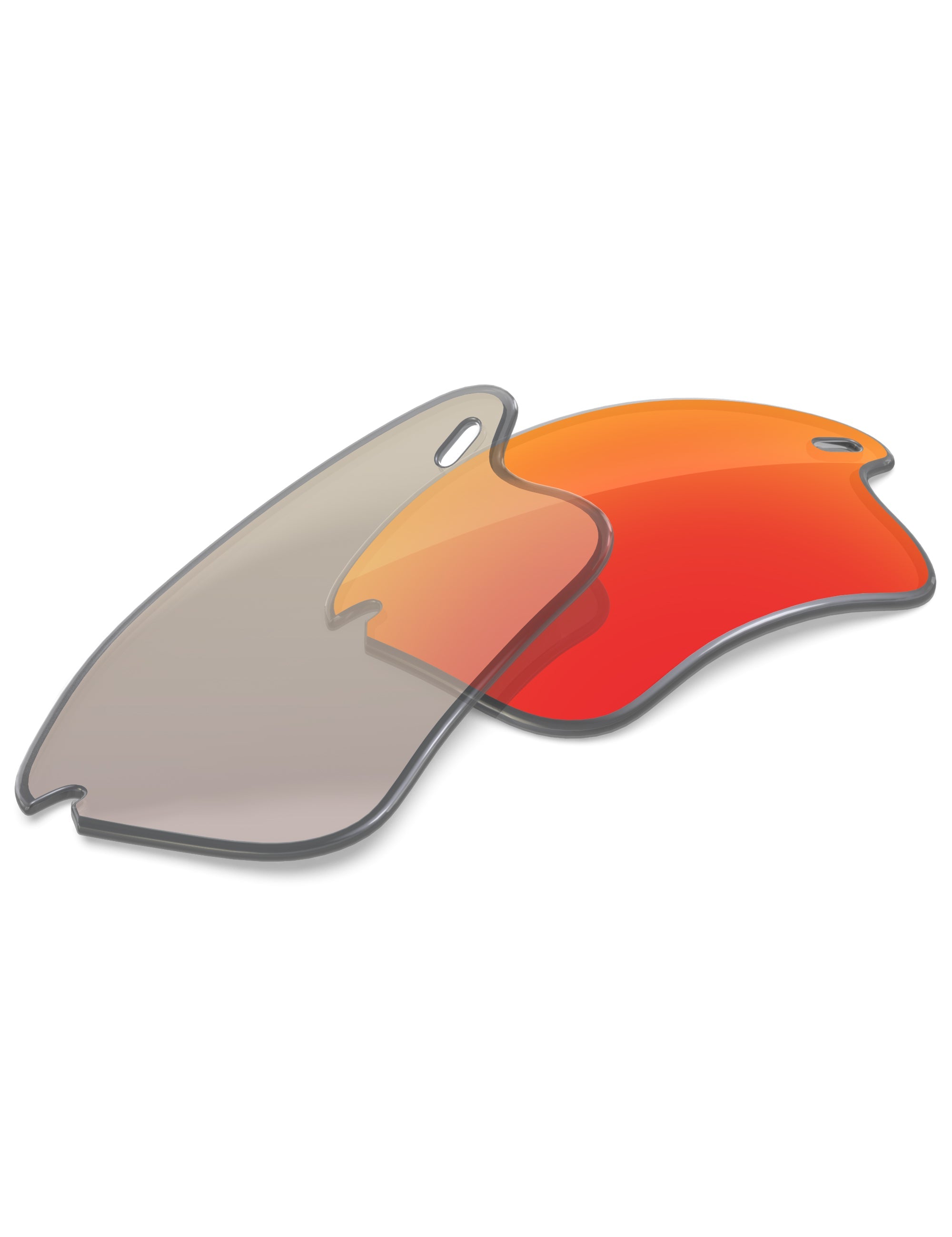 Fire Red FlashMirror™ Photochromic-Non-Polarized