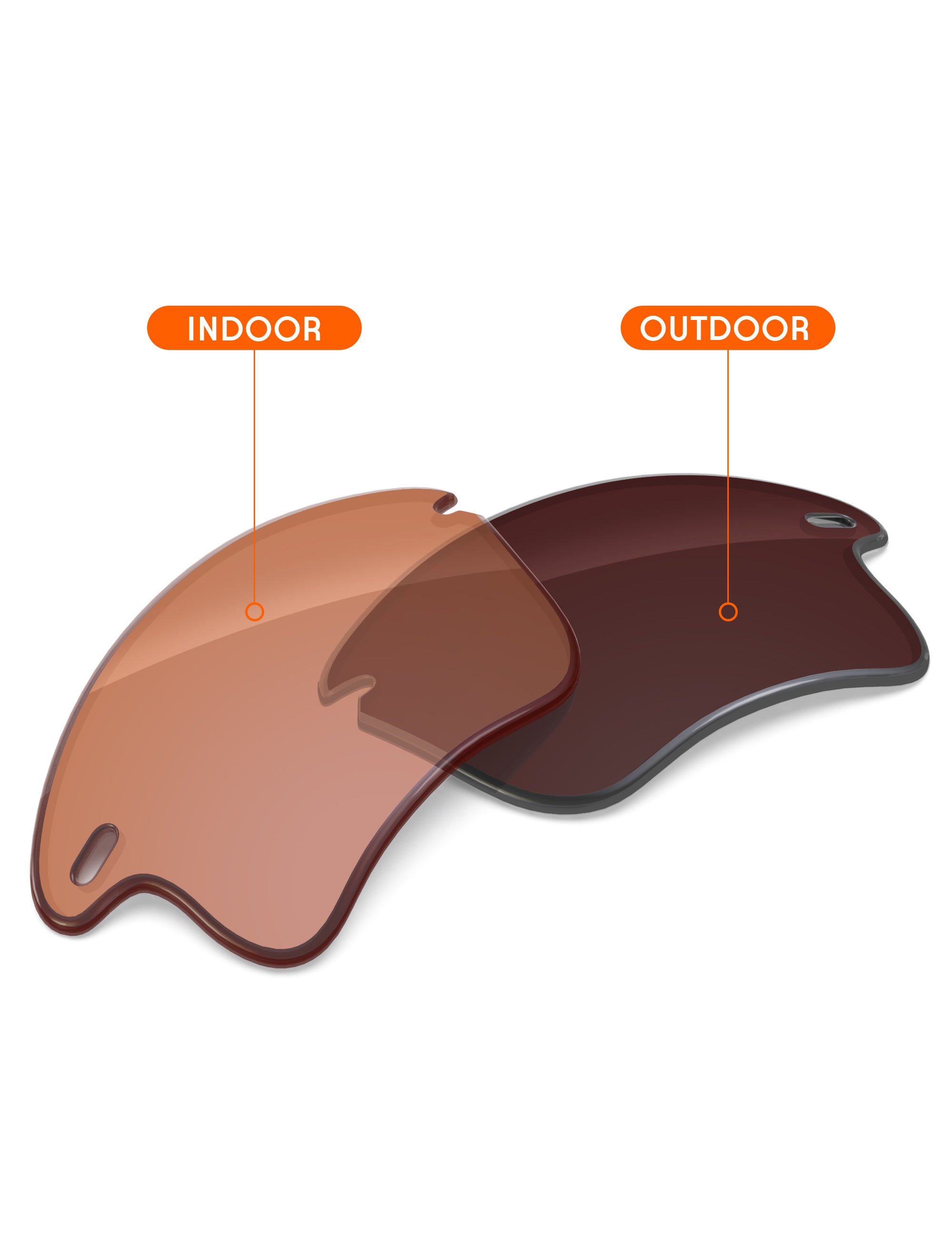 Orange Tint Photochromic-Non-Polarized
