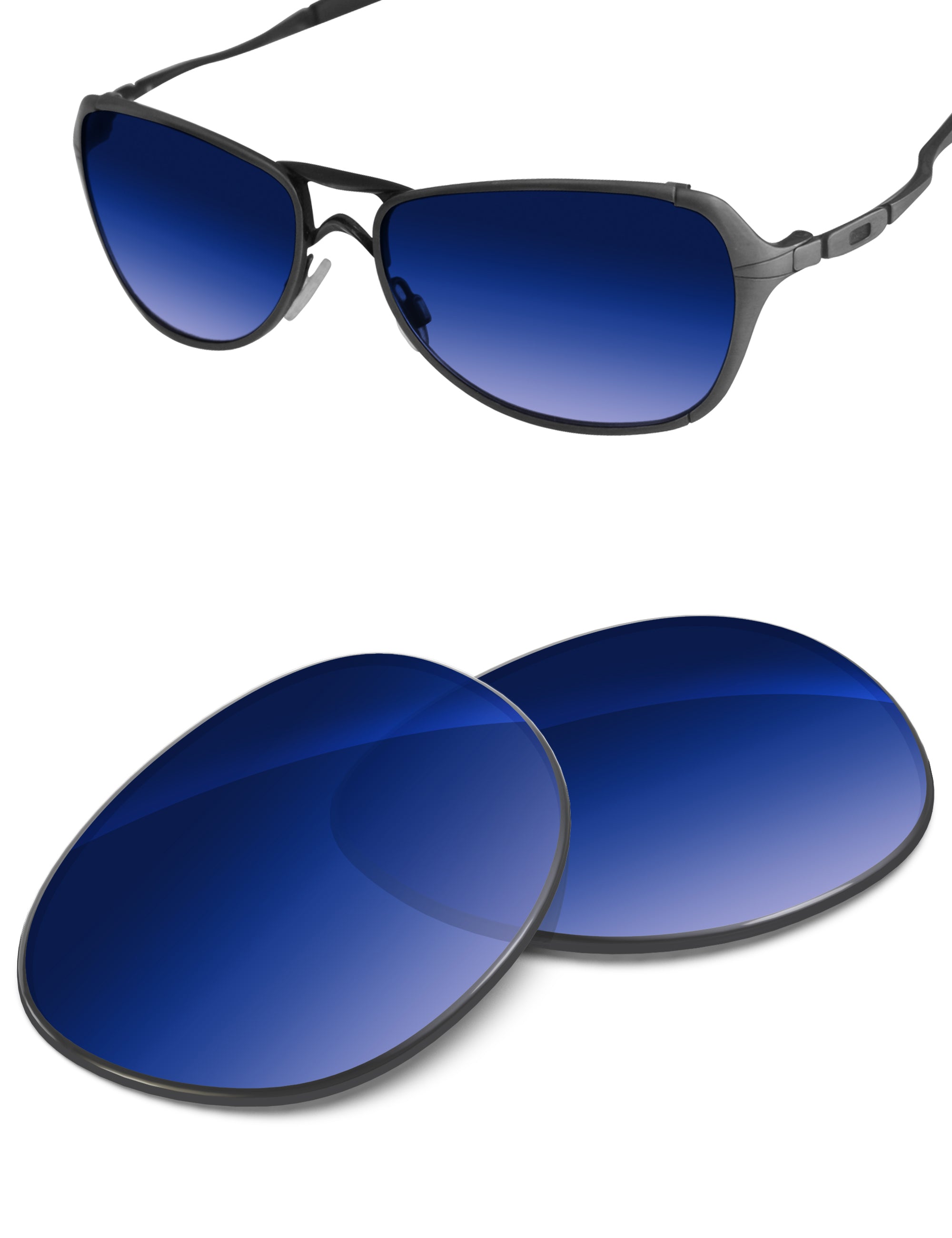 Aqua Blue Gradient-Non-Polarized
