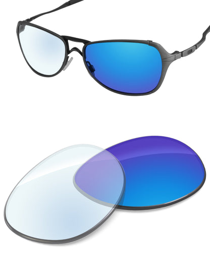 Sky Blue FlashMirror™ Photochromic-Non-Polarized