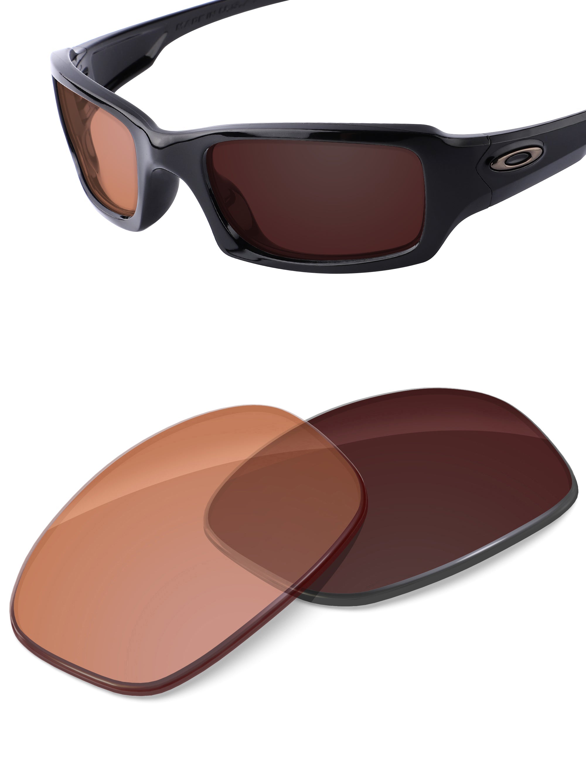Orange Tint Photochromic-Non-Polarized