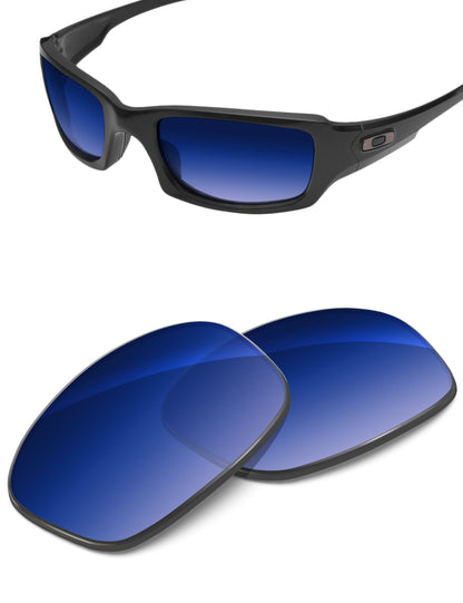 Aqua Blue Gradient-Non-Polarized