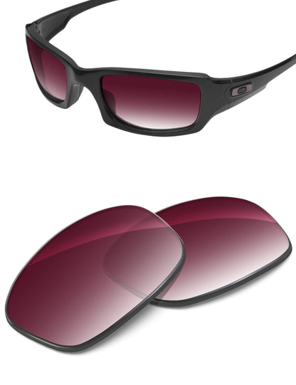 Wine Red Gradient-Non-Polarized