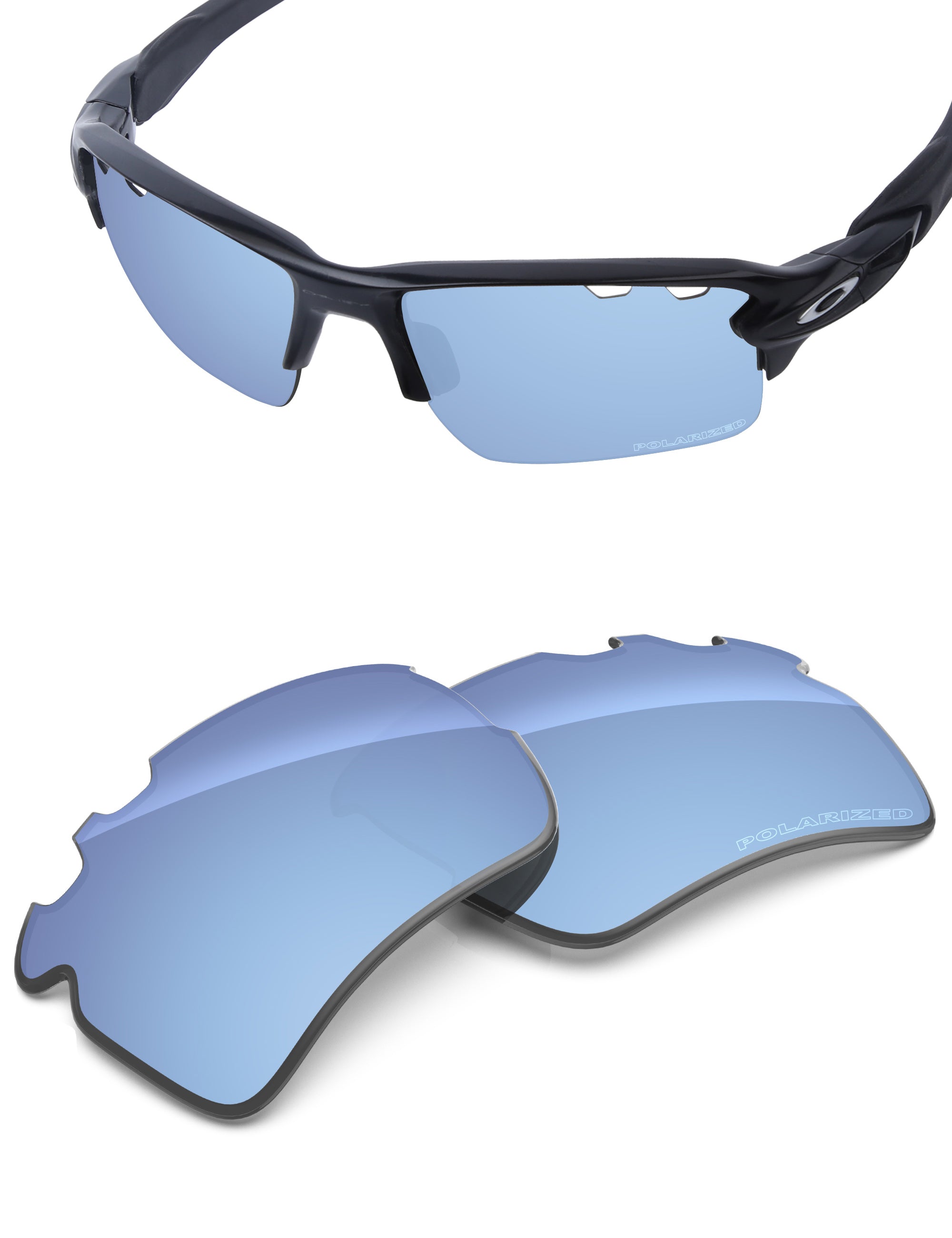 Aqua Blue FlashMirror™-Polarized