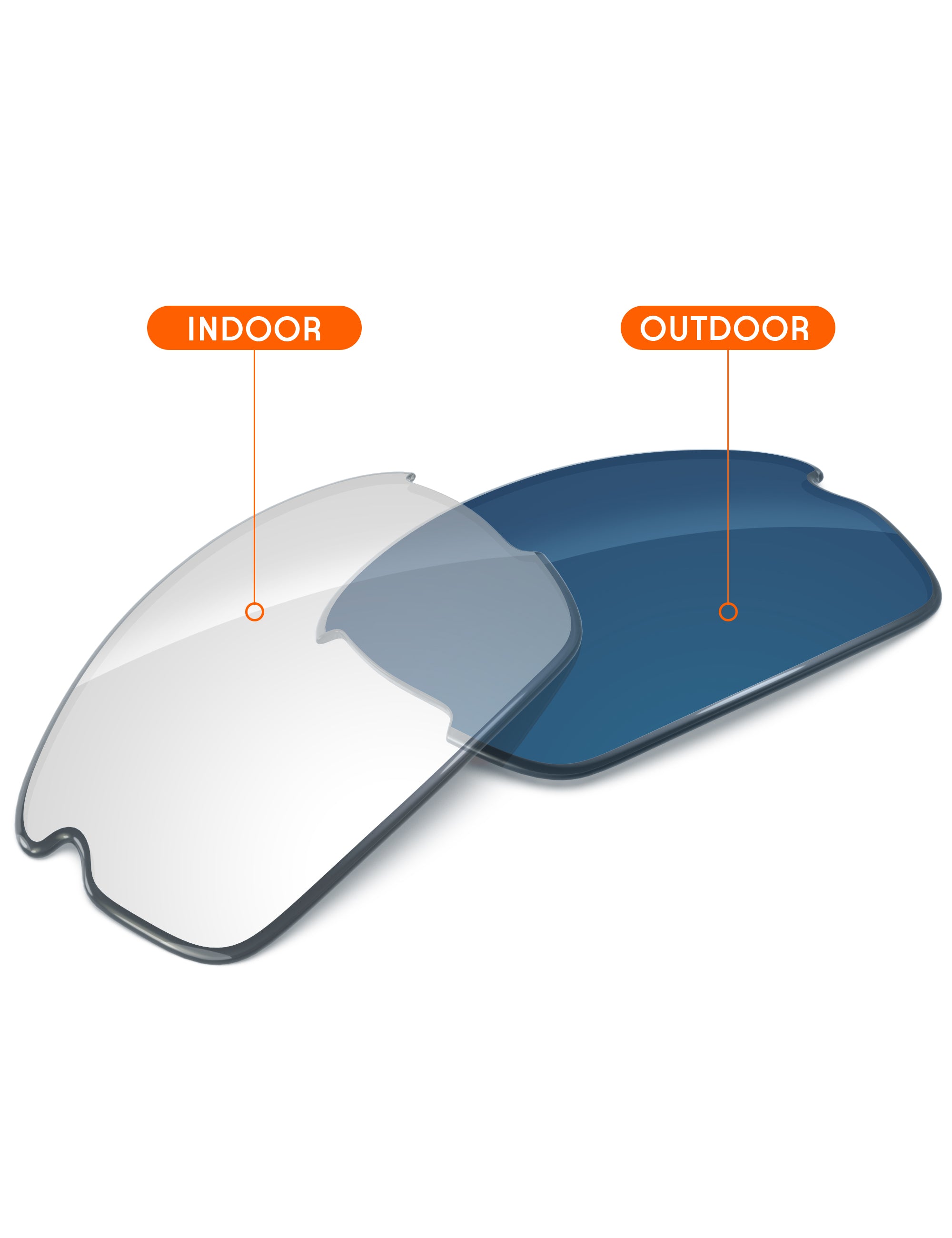 Adapt Blue Photochromic-Non-Polarized