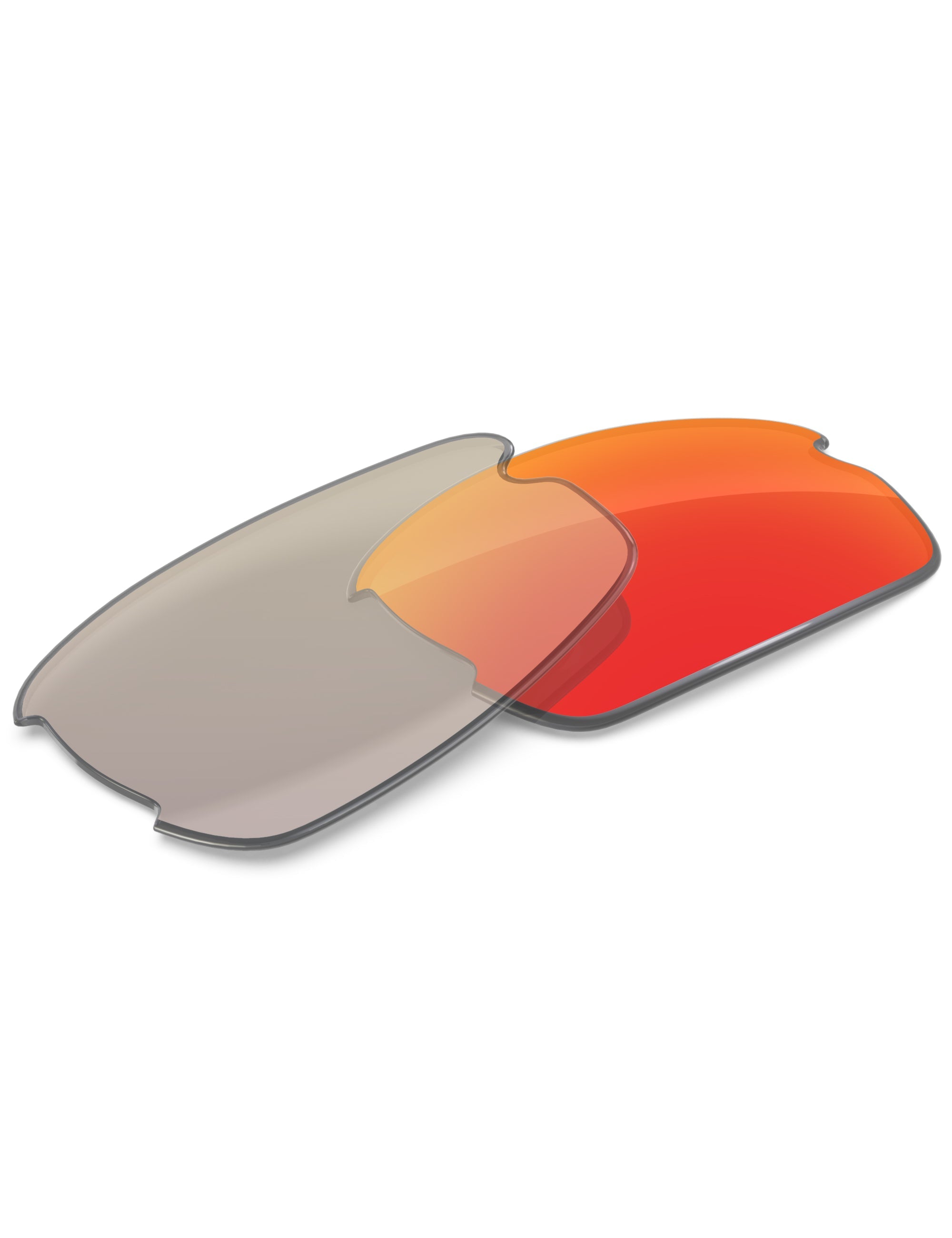 Fire Red FlashMirror™ Photochromic-Non-Polarized