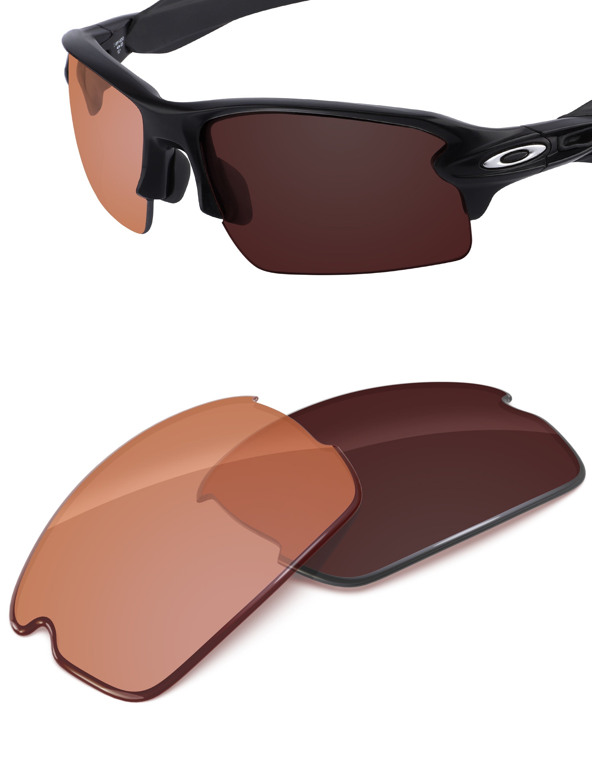 Orange Tint Photochromic-Non-Polarized