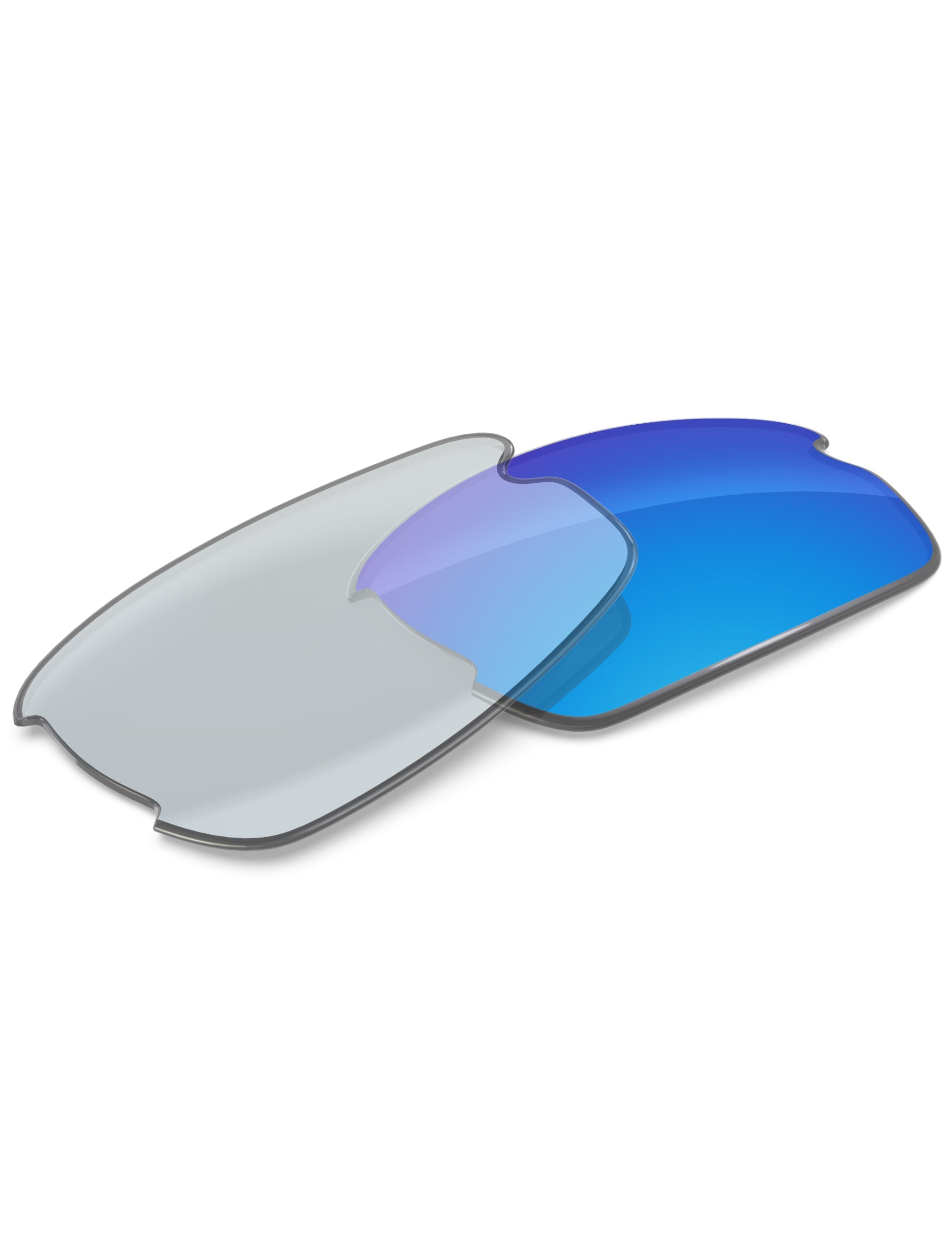 Sky Blue FlashMirror™ Photochromic-Non-Polarized