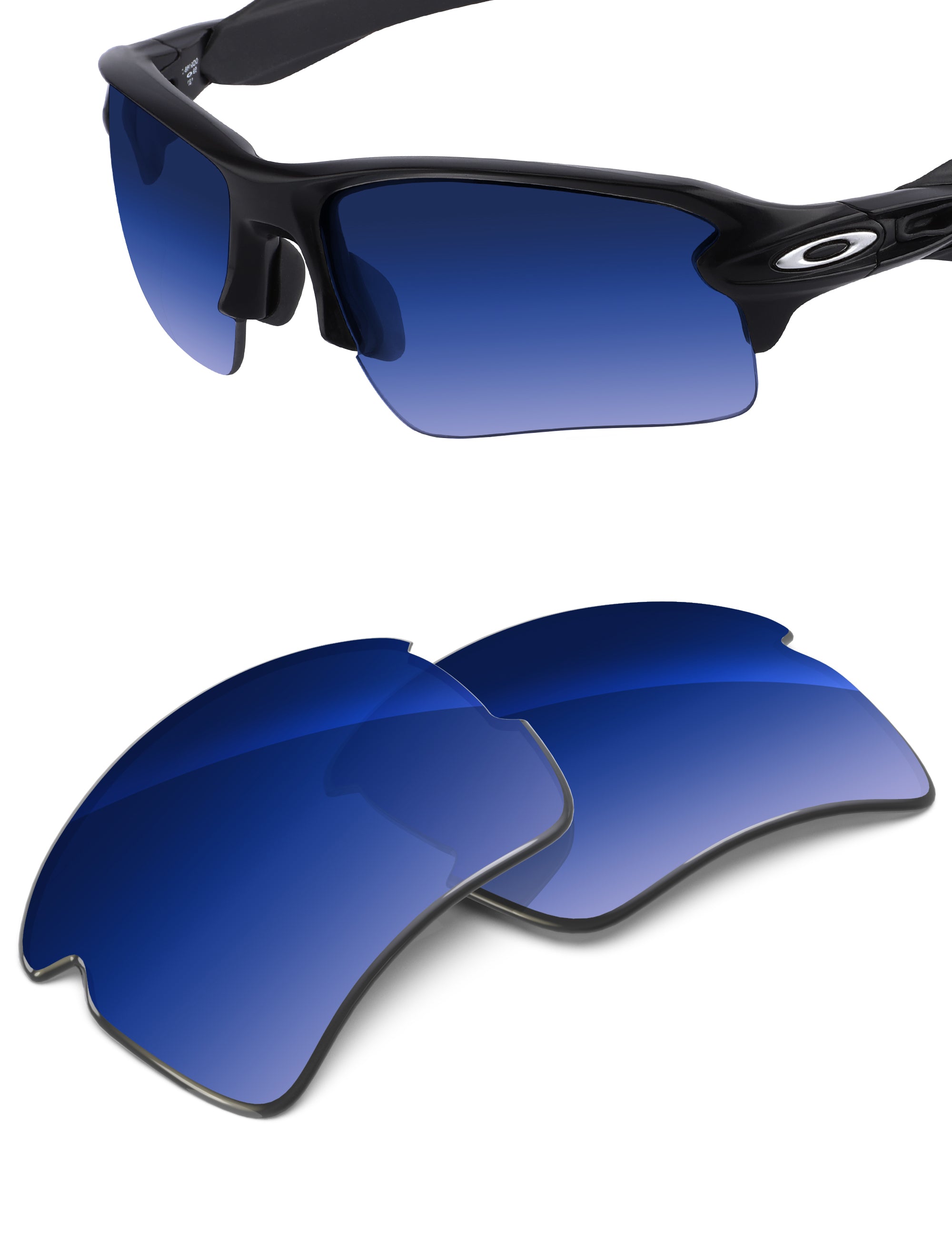 Aqua Blue Gradient-Non-Polarized