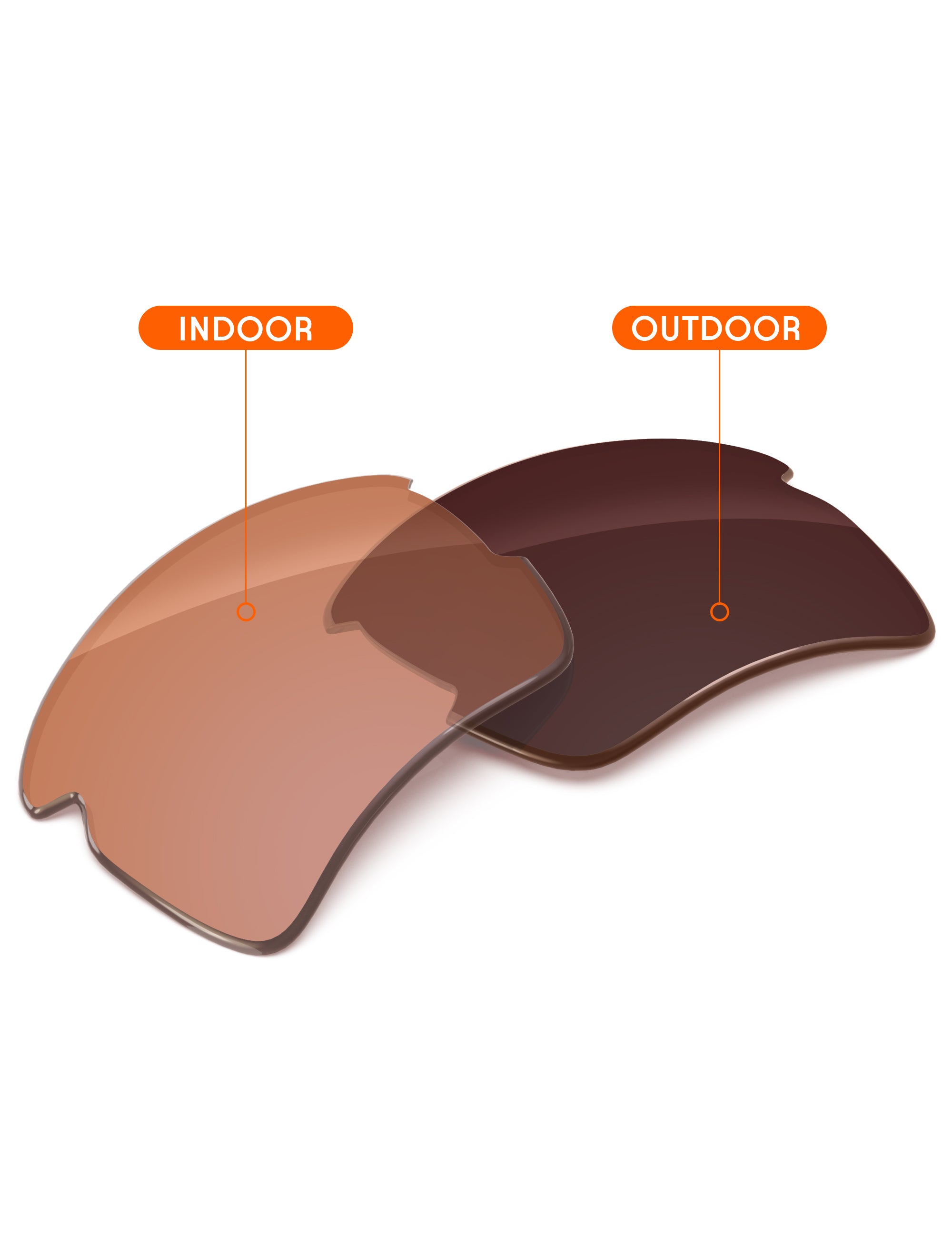 Orange Tint Photochromic-Non-Polarized