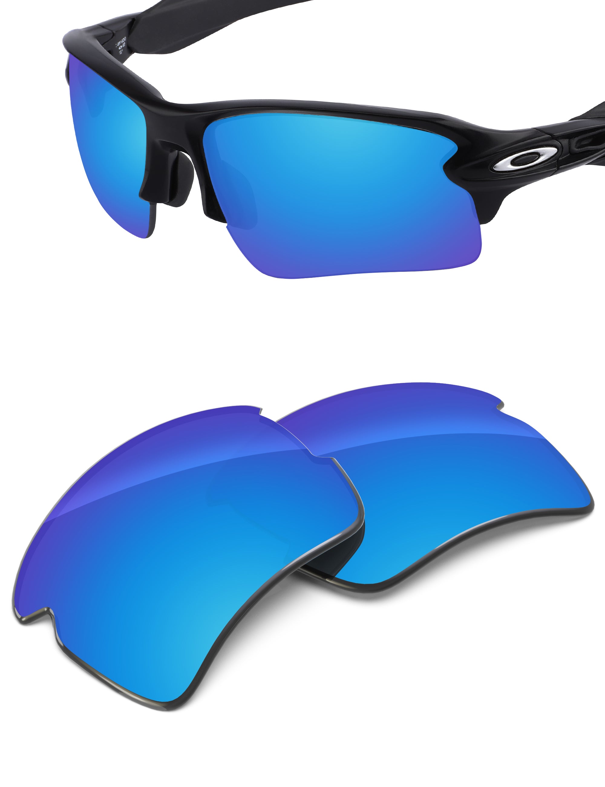 Sky Blue FlashMirror™-Non-Polarized