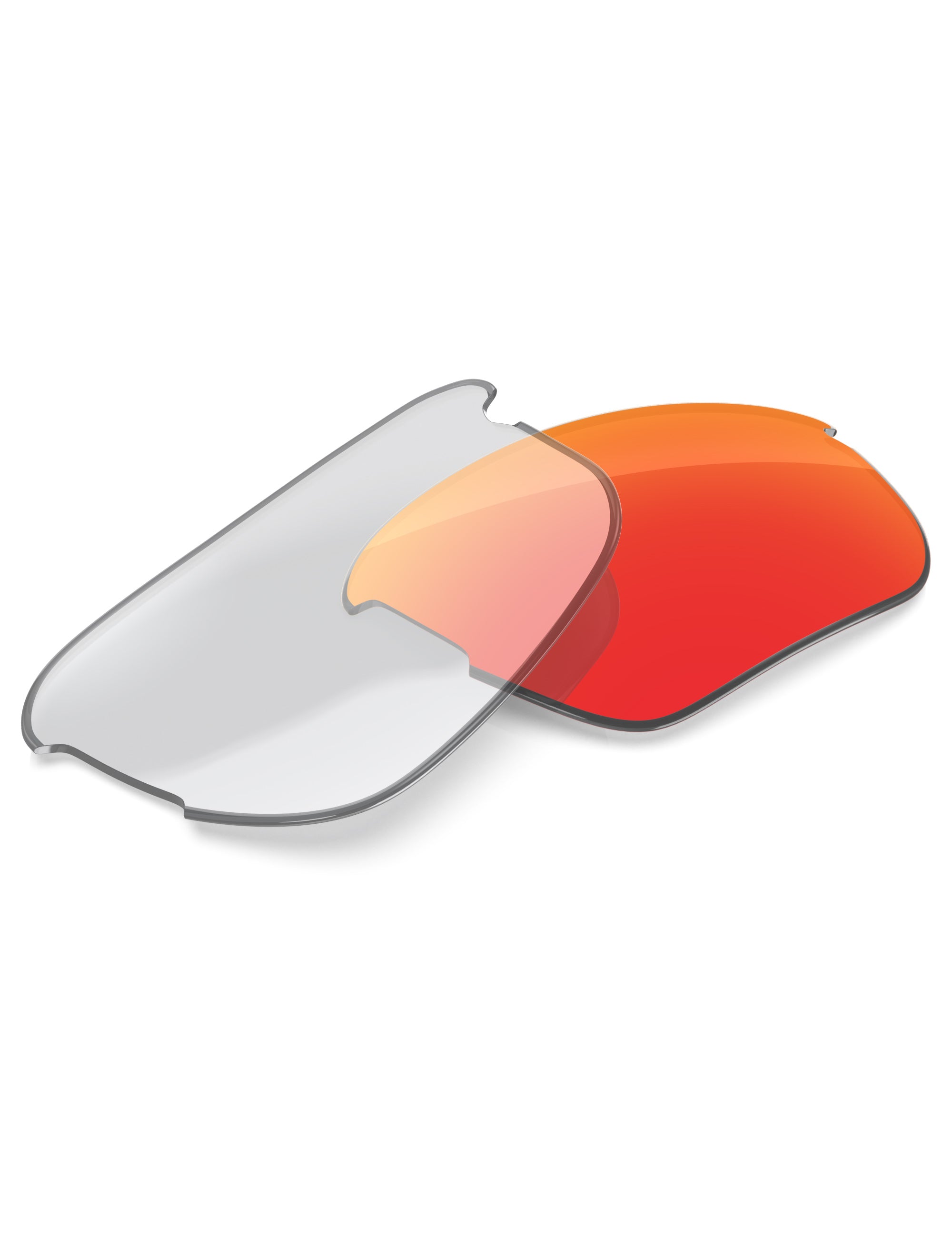 Fire Red FlashMirror™ Photochromic-Non-Polarized