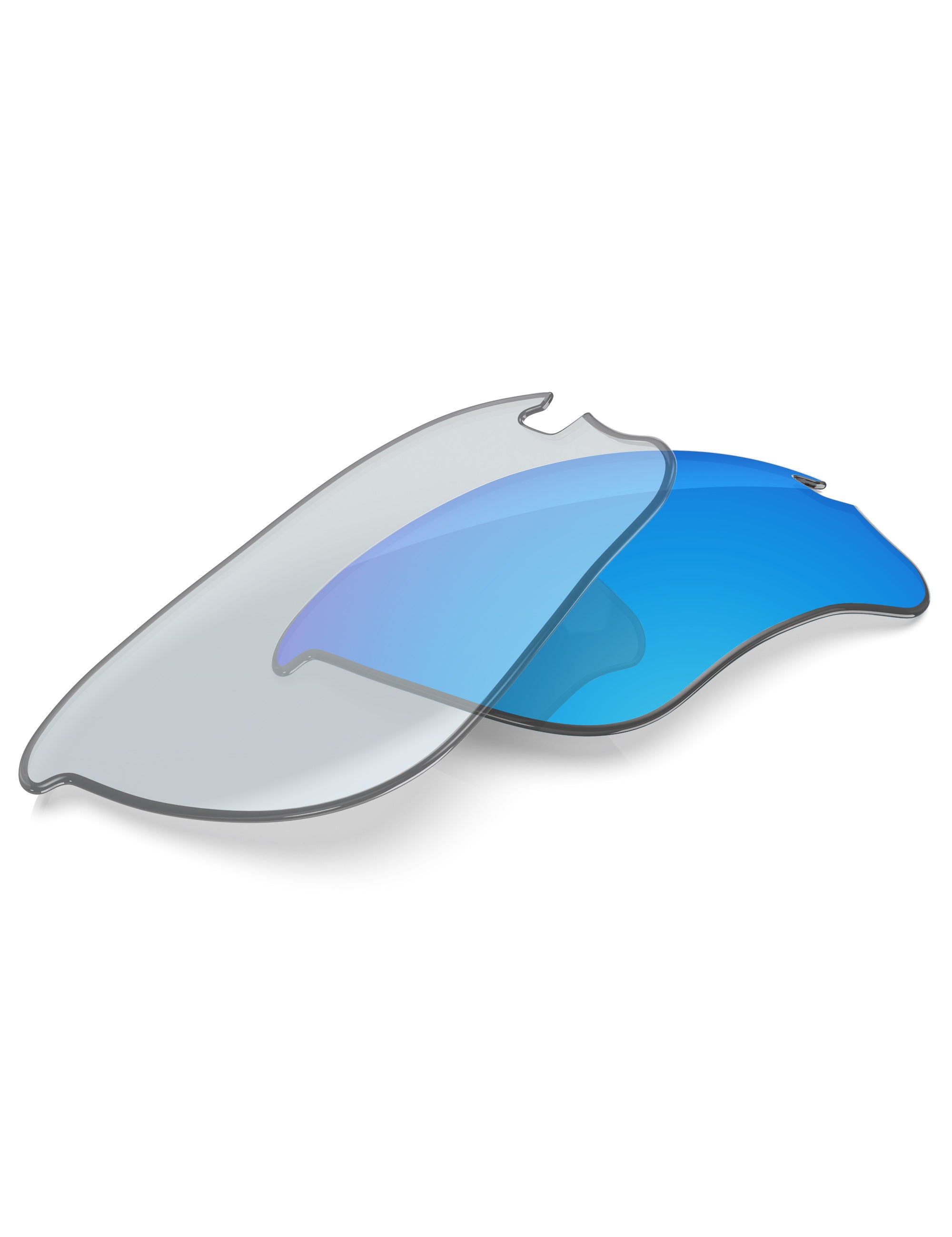Sky Blue FlashMirror™ Photochromic-Non-Polarized