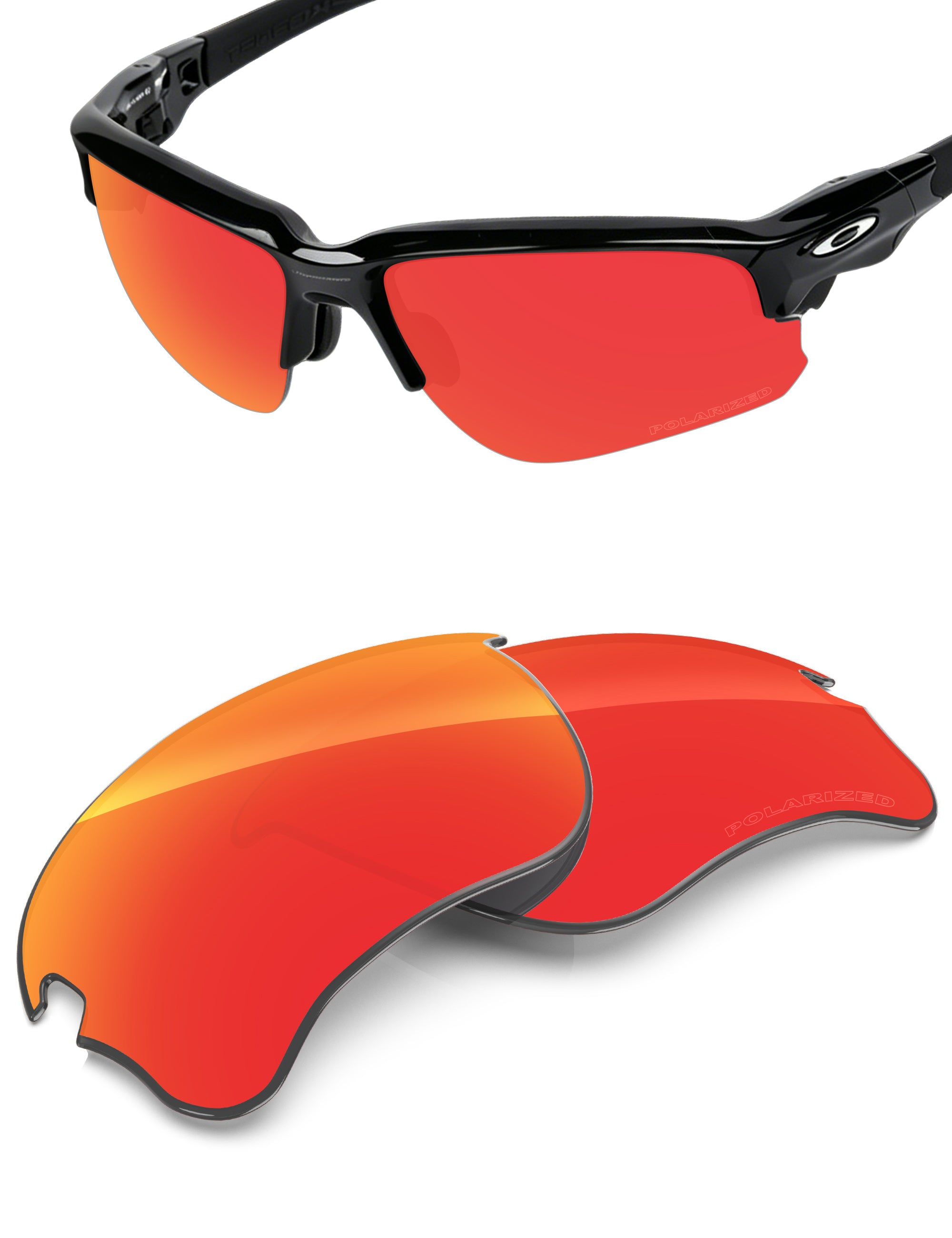 Fire Red FlashMirror™-Polarized