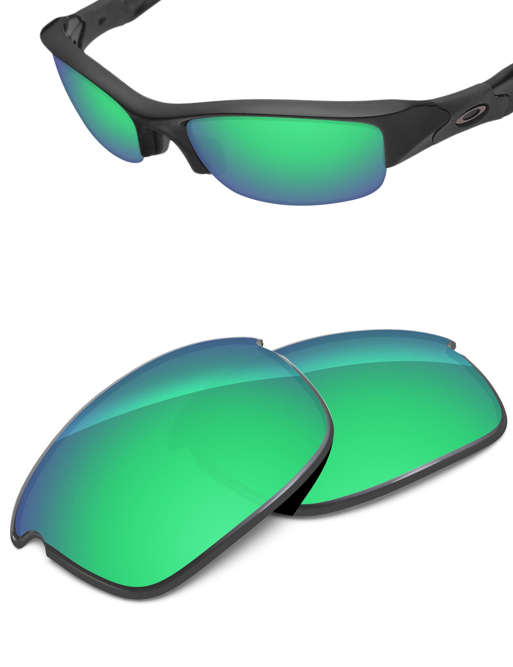 Emerald Green FlashMirror™-Non-Polarized