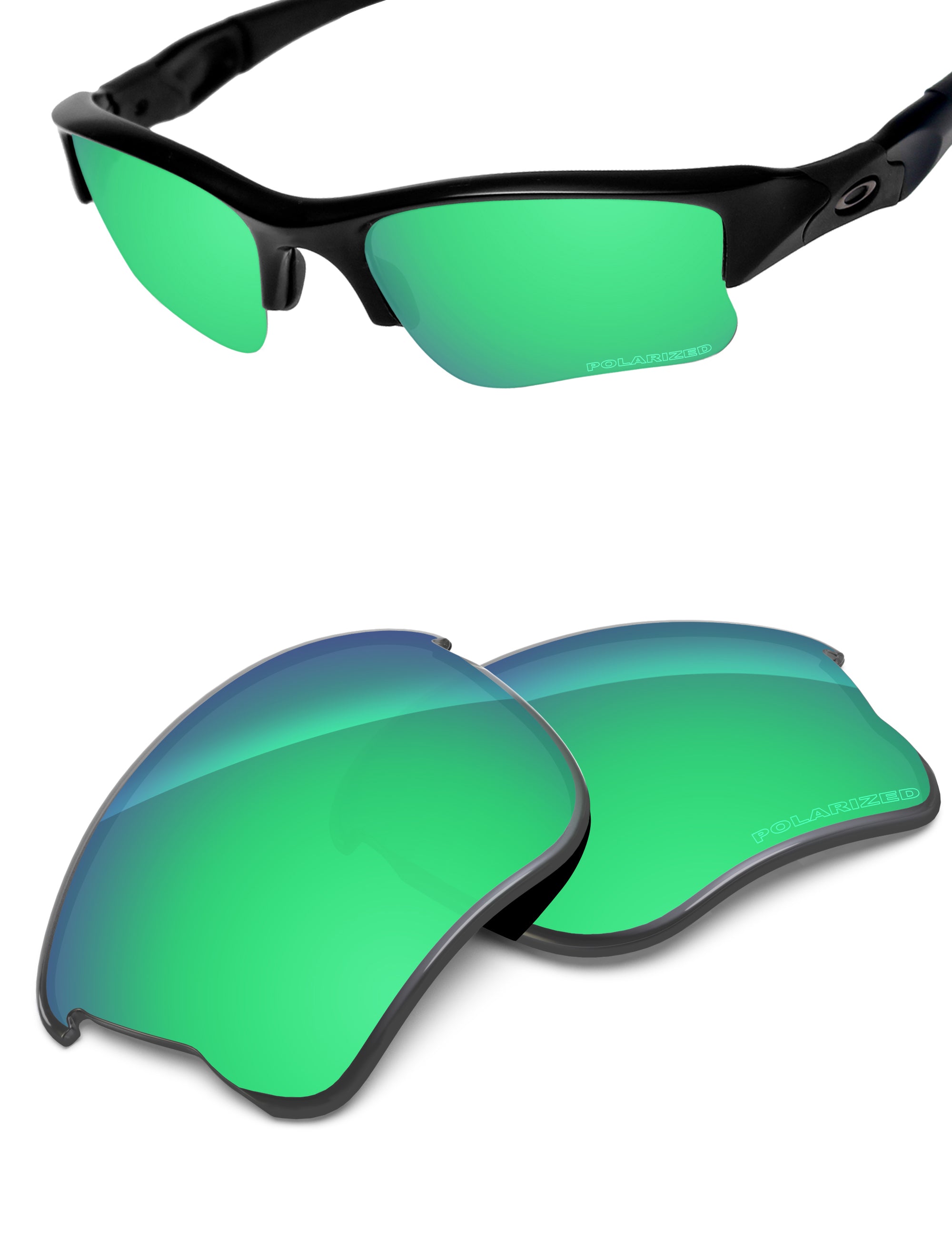 Emerald Green FlashMirror™-Polarized