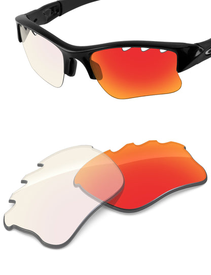 Fire Red FlashMirror™ Photochromic-Non-Polarized