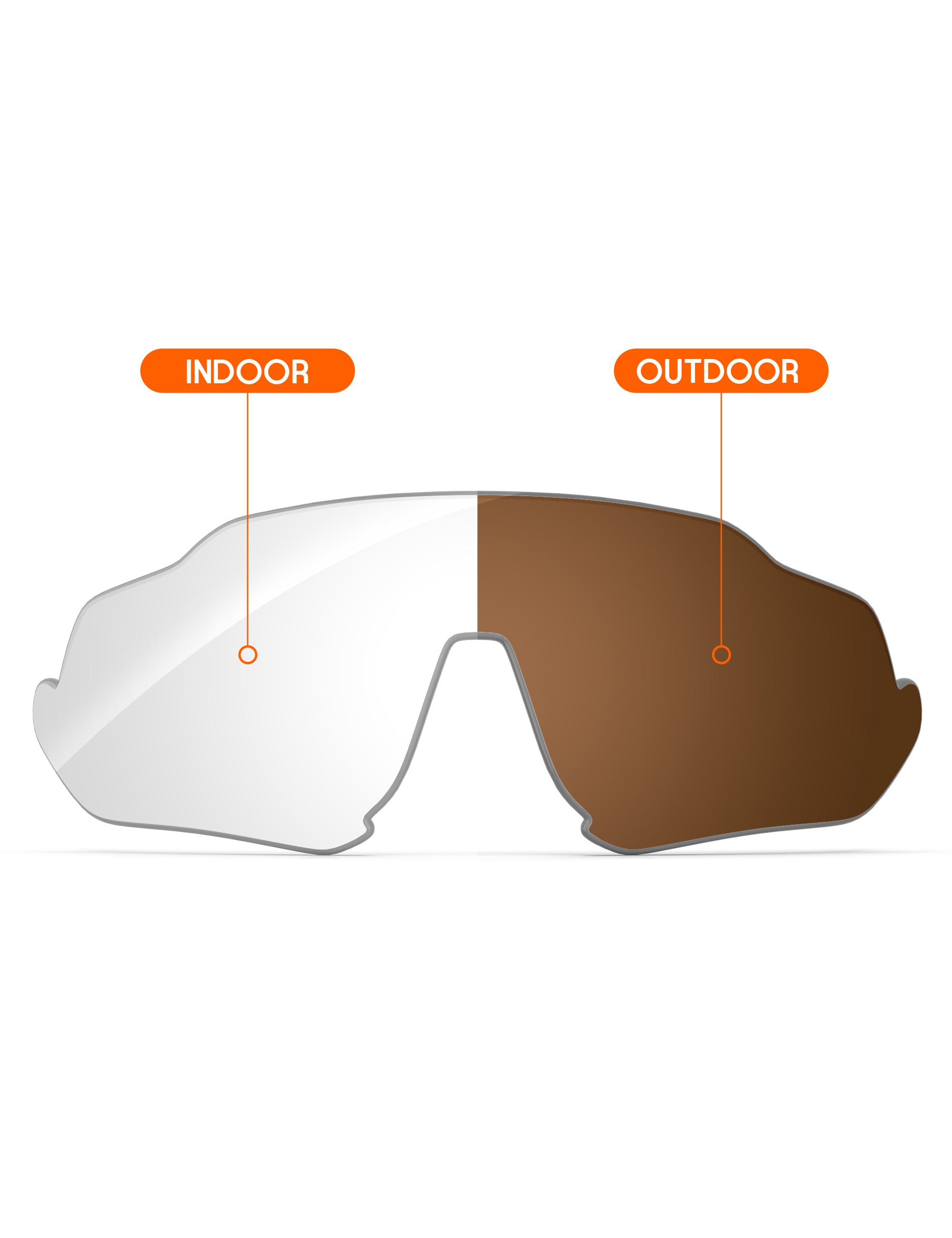 Adapt Brown Photochromic-Non-Polarized