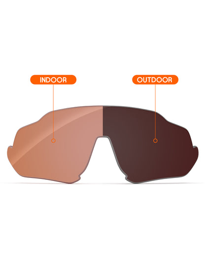 Orange Tint Photochromic-Non-Polarized