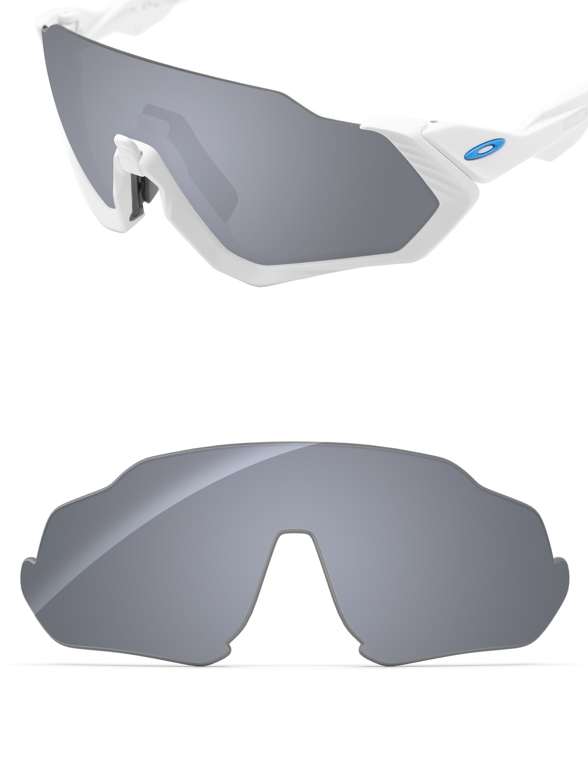 Silver Metallic FlashMirror™-Non-Polarized