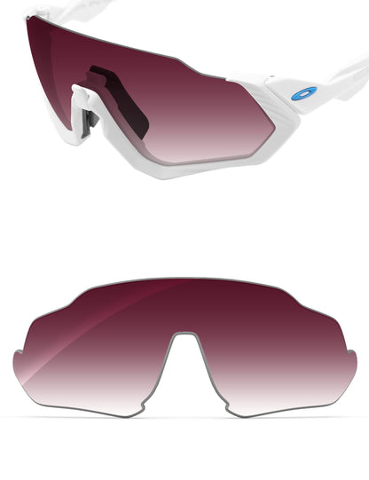 Wine Red Gradient-Non-Polarized