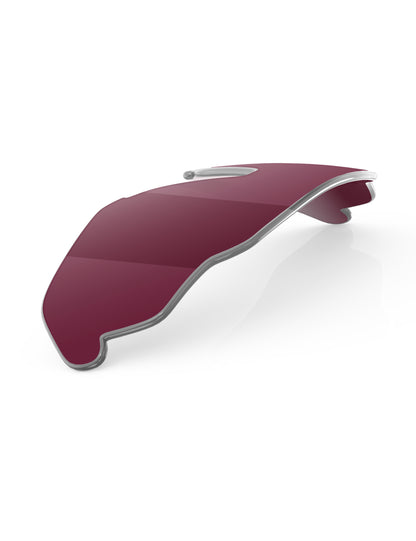 Wine Red Gradient-Non-Polarized